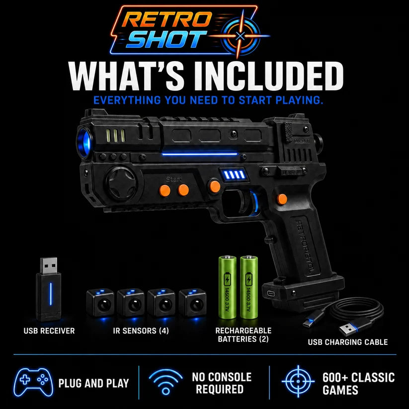 🎮 Wireless Retro Gaming Console