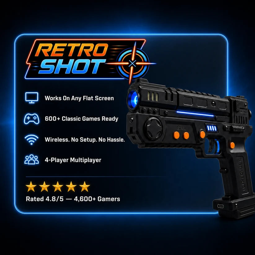 🎮 Wireless Retro Gaming Console