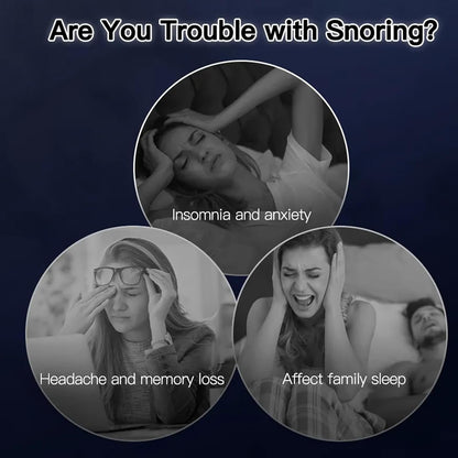 Smart Anti-Snoring Device – Silent Sleep Solution with Intelligent Vibration Technology