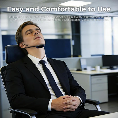 Smart Anti-Snoring Device – Silent Sleep Solution with Intelligent Vibration Technology