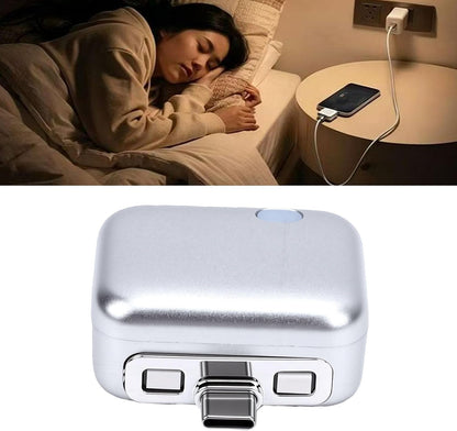 Smart Auto-Stop Charging Adapter – 100W Type-C, Overnight Safe